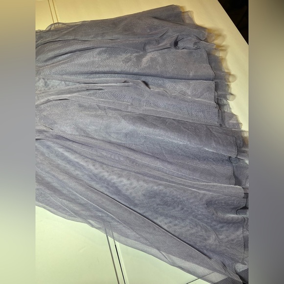 Used NIGHT by Teeze Me Purple Tulle and Cream Sequin and sparkle Formal Dress - Picture 4 of 11